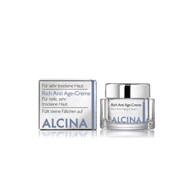 Alcina Rich Anti Age-Crème drėkinantis veido kremas brandžiai odai (50 ml)
