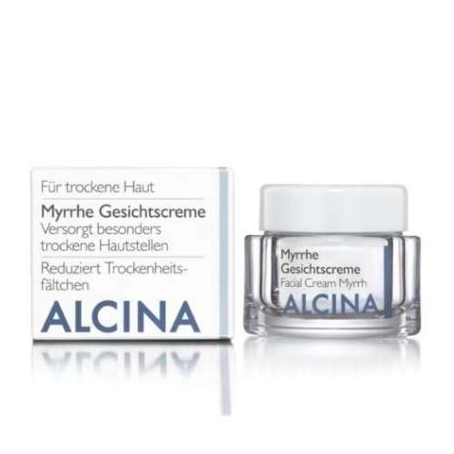 Alcina Myrrhe Gesichtscreme veido kremas ypač sausai odai (50 ml)