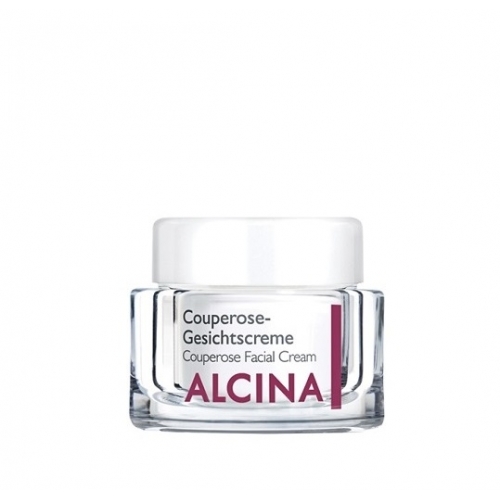 Alcina Couperose Gesichtscreme veido kremas kuperozės pažeistai odai (50 ml)