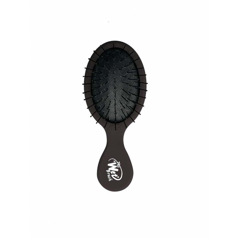 The Wet Brush Pro MINI Detangler ovalus plaukų šepetys (spalva - Juoda)