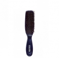 Efalock Shiny Style Brush masažinis plaukų šepetys su keratinu ir arganų aliejumi (juodas)
