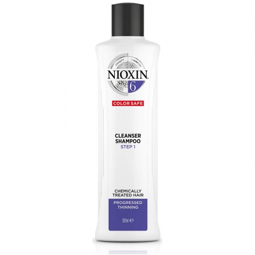 Nioxin System 6 Cleanser plaukų ir galvos odos šampūnas (300 ml)