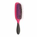 The Wet Brush Pro Shine Enhancer ovalus plaukų šepetys su natūraliais šereliais (spalva - Rožinė)