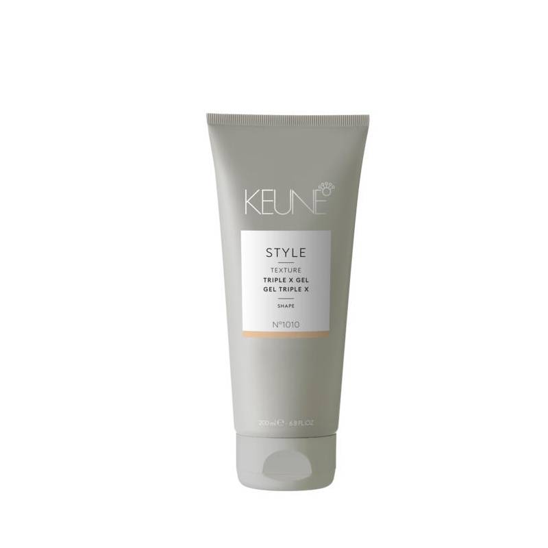 Keune Style TRIPLE X GEL stiprios fiksacijos plaukų želė (200 ml)