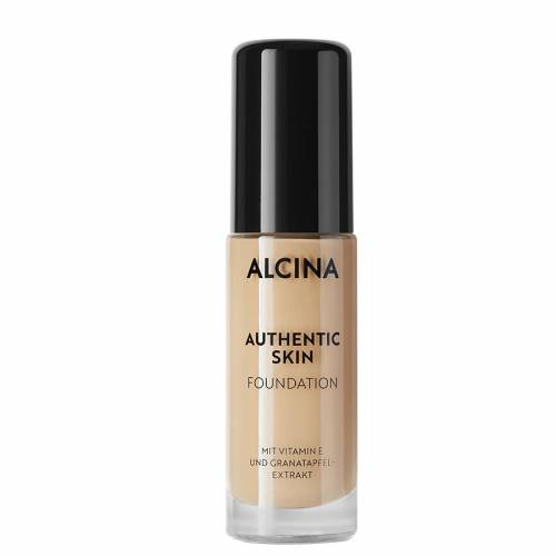 Alcina Authentic Skin Foundation Ultralight prie odos prisitaikanti autentiška kreminė pudra (30 ml)