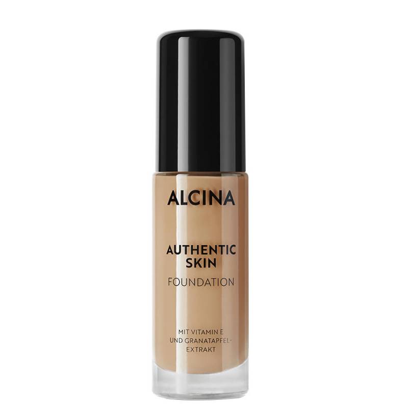 Alcina Authentic Skin Foundation Medium prie odos prisitaikanti autentiška kreminė pudra (30 ml)