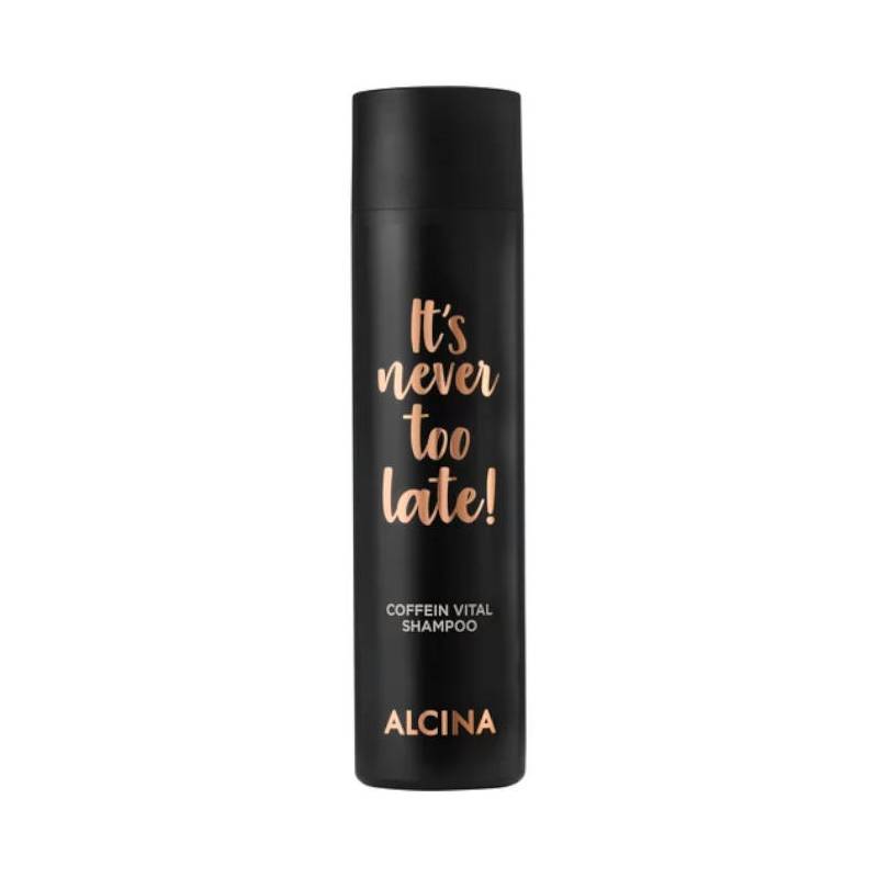 Alcina It's Never Too Late Coffein Vital Shampoo šampūnas su kofeino kompleksu (250 ml)