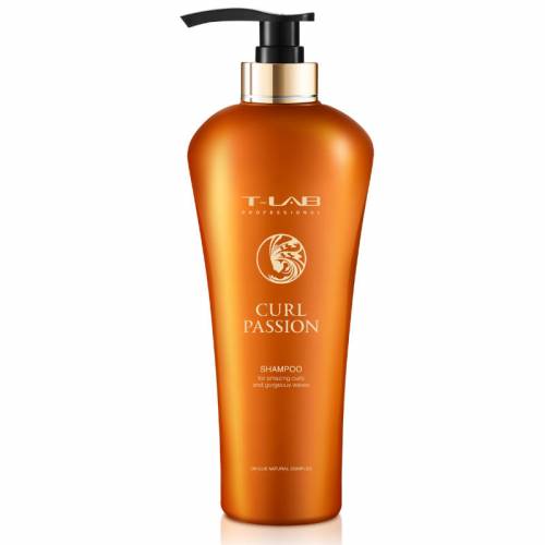 T-LAB Professional Organic Shape Duo garbanotų ar sunkiai suvaldomų plaukų šampūnas (750 ml)