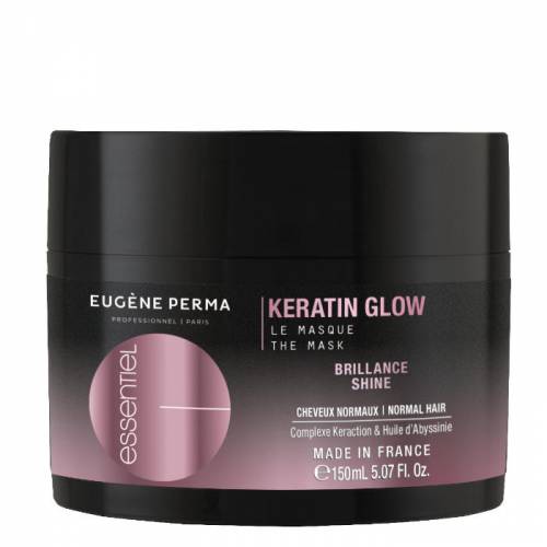 Eugene Perma Essentiel Keratin Glow glotninanti plaukų kaukė (150 ml)