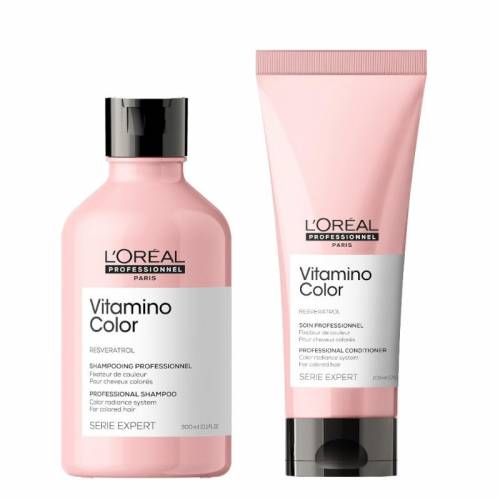 L'Oreal Professionnel Vitamino Color rinkinys dažytų plaukų priežiūrai (300 + 200 ml)