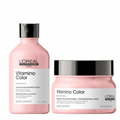 L'Oreal Professionnel Vitamino Color rinkinys dažytų plaukų priežiūrai 2 (300 + 250 ml)