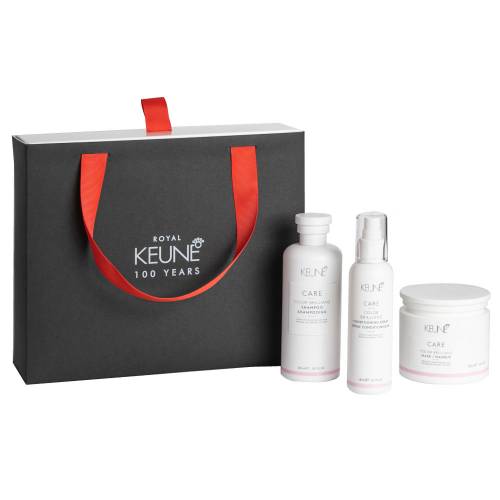 Keune Care Color Brillianz šventinis rinkinys dažytų plaukų priežiūrai ir apsaugai (300ml + 200ml + 140ml)