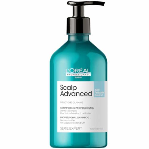 L'Oreal Professionnel Scalp Advanced Anti - dandruff valomasis šampūnas nuo pleiskanų (500 ml)