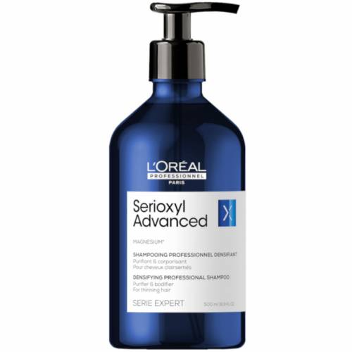 L'Oreal Professionnel Serioxyl Advanced valomasis šampūnas retėjantiems plaukams (500 ml)