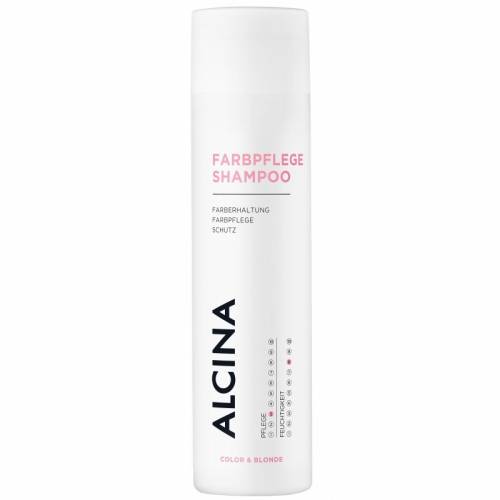 Alcina Farbpflege - Shampoo spalvą tausojantis dažytų plaukų priežiūros šampūnas (250 ml)