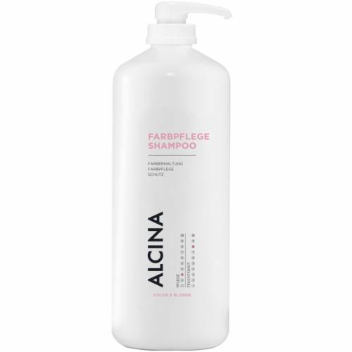 Alcina Farbpflege - Shampoo spalvą tausojantis dažytų plaukų priežiūros šampūnas (1250 ml)