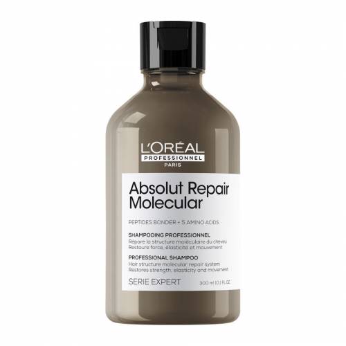 L'Oréal Professionnel Absolut Repair Molecular molekulinę struktūrą atstatantis šampūnas pažeistiems plaukams (300 ml)