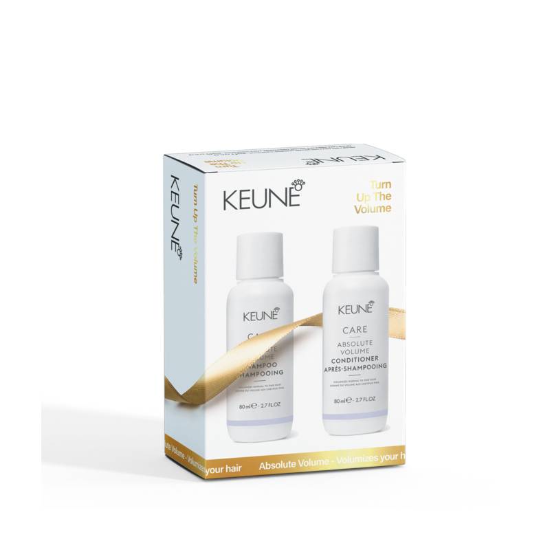 Keune Care Absolute Volume apimtį didinantis rinkinys ploniems plaukams (80 ml + 80 ml)