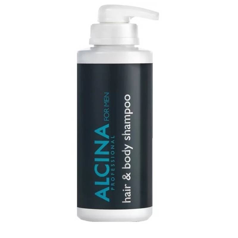 Alcina For Men Hair & Body Shampoo vyriškas plaukų ir kūno šampūnas (500 ml)