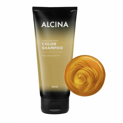 Alcina Color Shampoo auksinis plaukų spalvą ryškinantis šampūnas  (200 ml)
